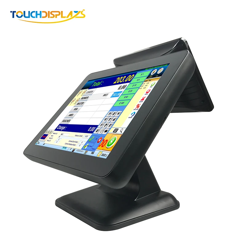 
Point of sales terminal system restaurant caisse enregistreuse restaurant POS machine desktop 