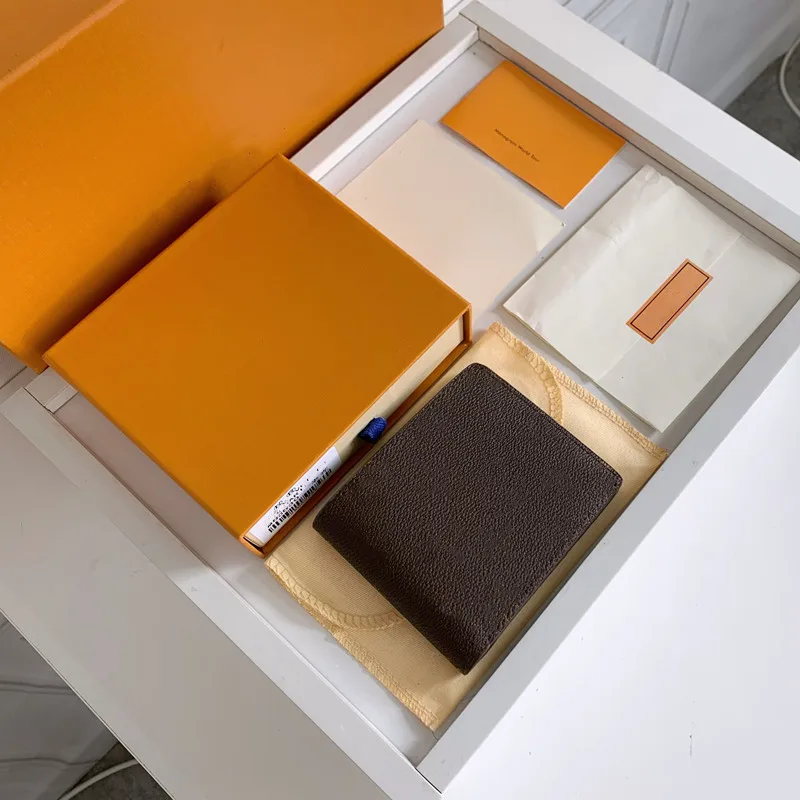 Hot Selling Men Wallet Luxury Genuine Leather Wallet Mens Designer Wallets Famous Brands Fast Deliver