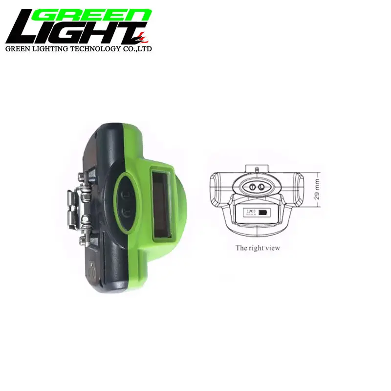 GLC-6 232 Lum Led Miners Lamp Rechargeable Coal Mining Lights Cordless Mining Cap Light 15000 lux Mining Headlight with Charger