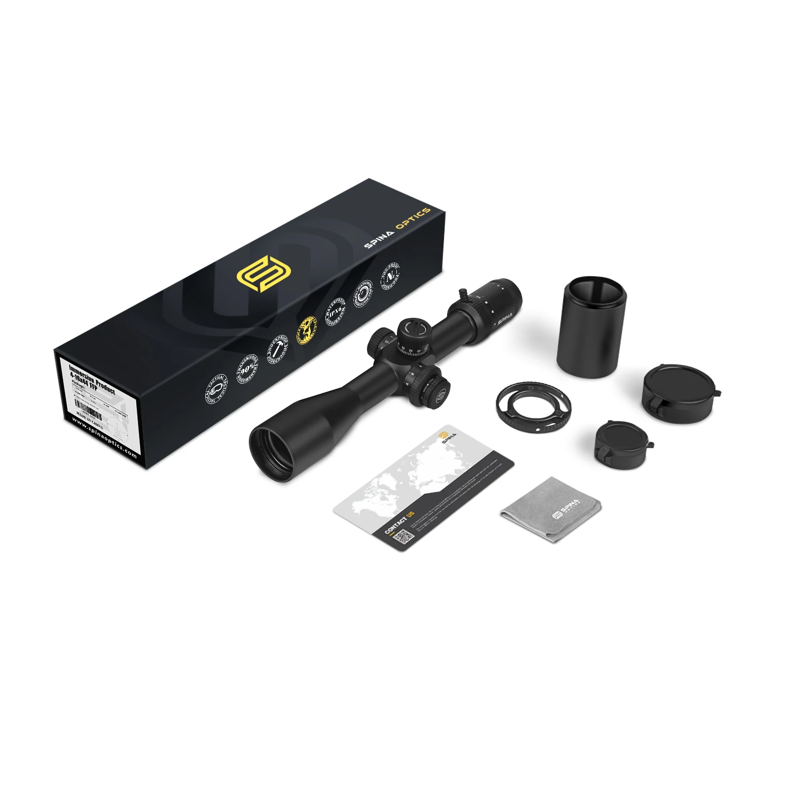 OEM Reticle Long Range 4-16x44 FFP ИК светящийся тактический охотничий прицел от производителей