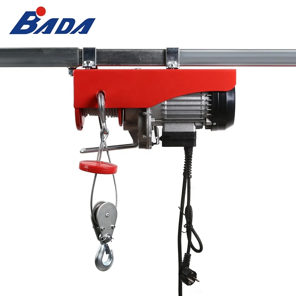 PA800A 400/800kg Capacity lever wire rope electric building hoist