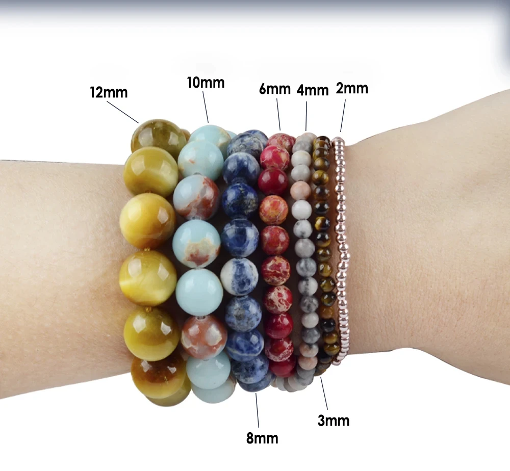 AsVrai U Natural Stone Beads Howlite White Turquoise Irregular Spacer Loose Beads For Jewelry Making DIY Bracelets Accessories