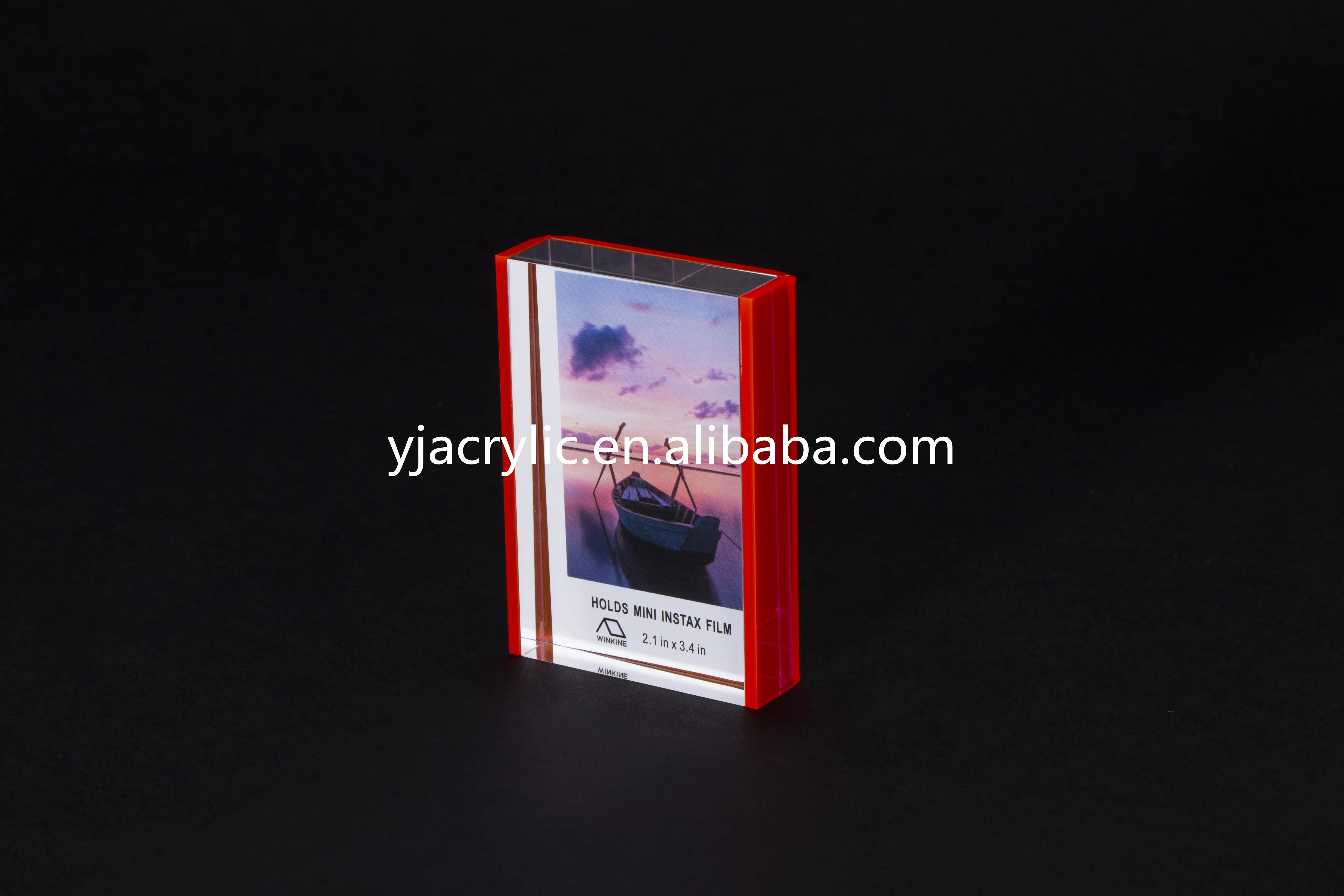 Акриловые блочные фоторамки Mini Instax 2x3 дюйма 4x6 дюймов 5x7 6x8 акриловая фоторамка