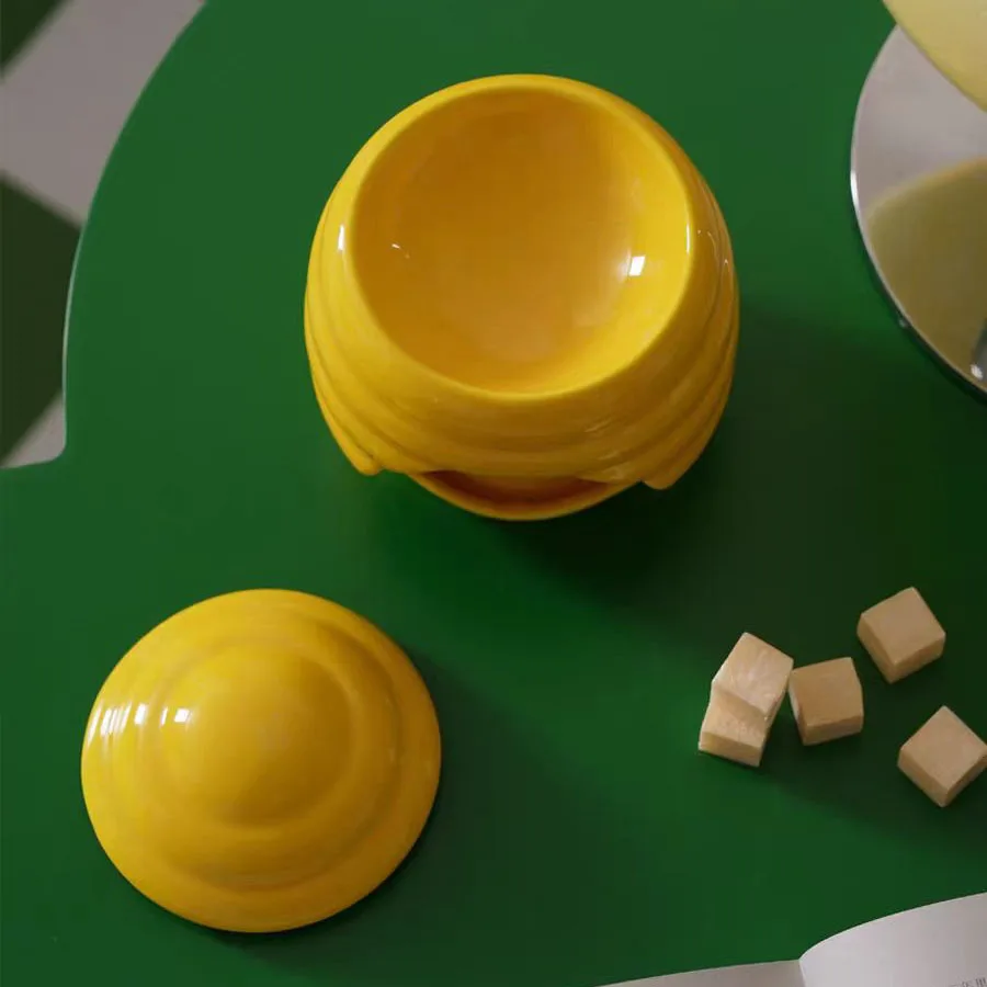 Wholesale Bee Nest tea light Ceramic wax burner incense burner oil burner