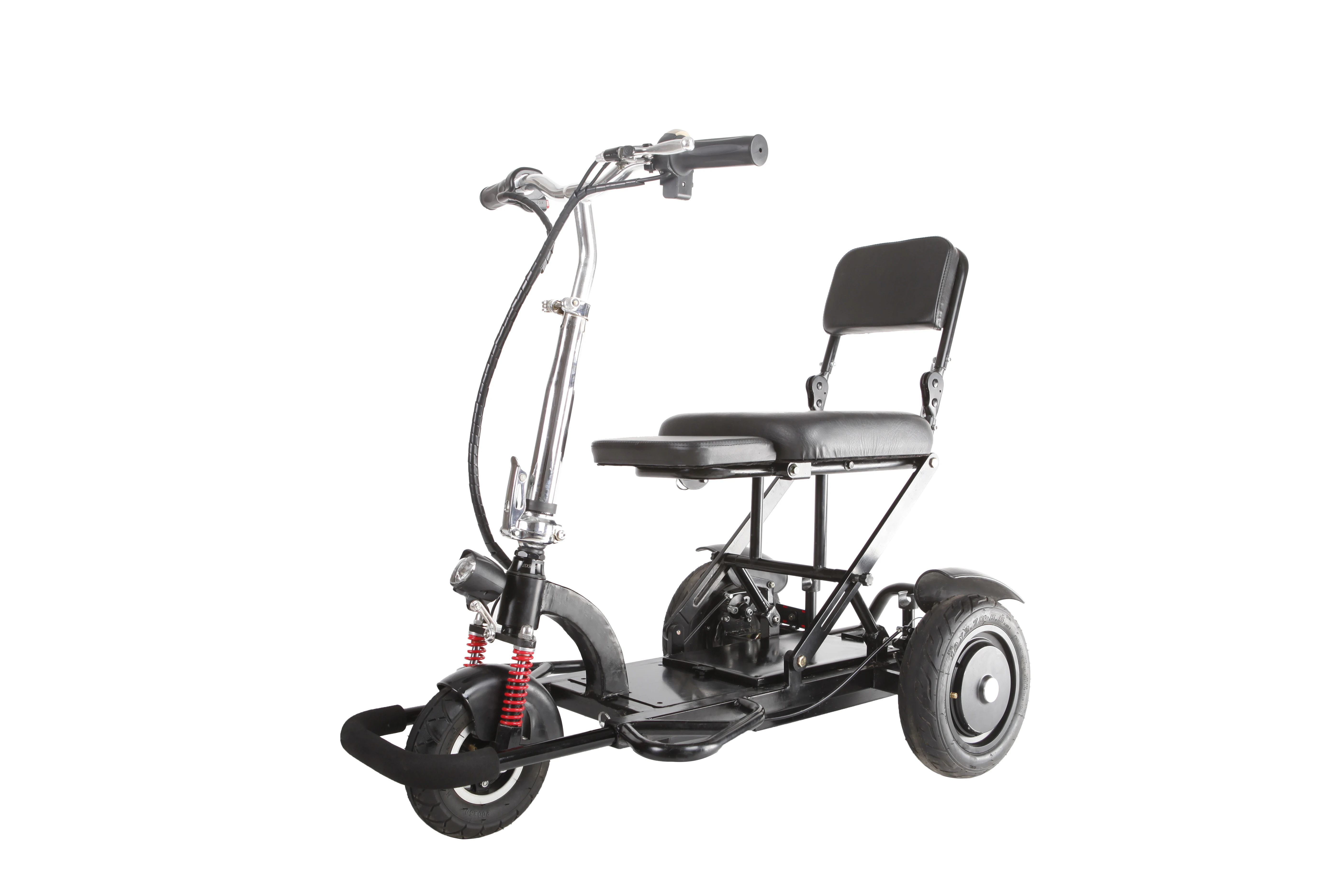
Folding three wheels electric tricycle scooter one two seats adults older use leisure tricycles 