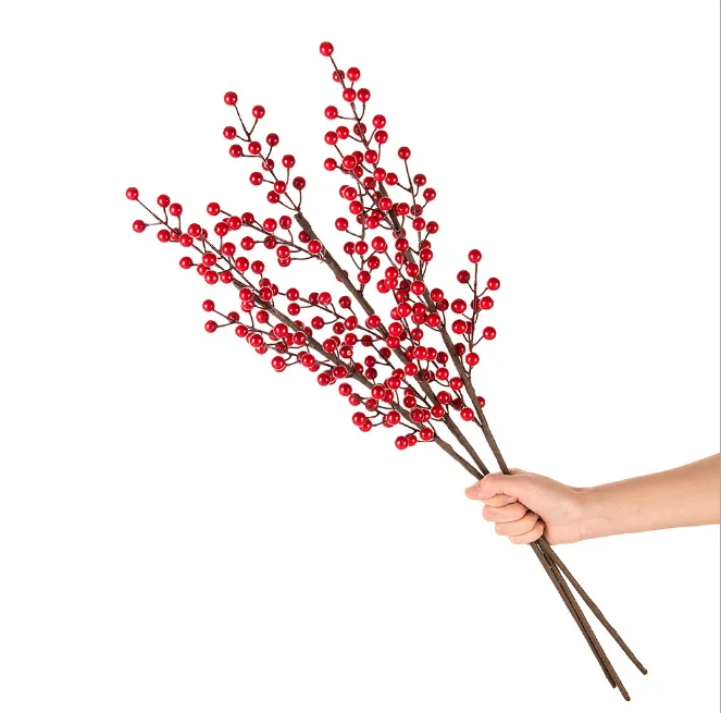 Flower imitation Holly rich fruit home decoration wedding wholesale fake flowers