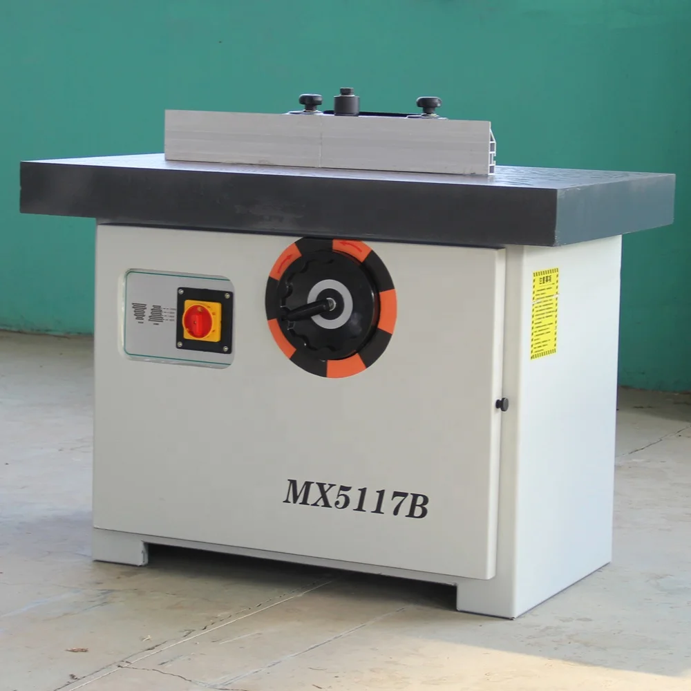 High Performance Motor and Milling Cutter Practical Professional Vertical Spindle Moulder for Construction Works