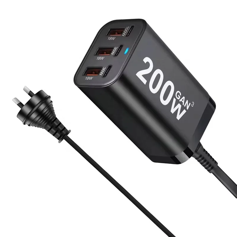 Universal Multi Port Socket Usb Type C Tablet Quick Charger Adapter Station Laptop Power Charging Adapter Charger Fast Charging