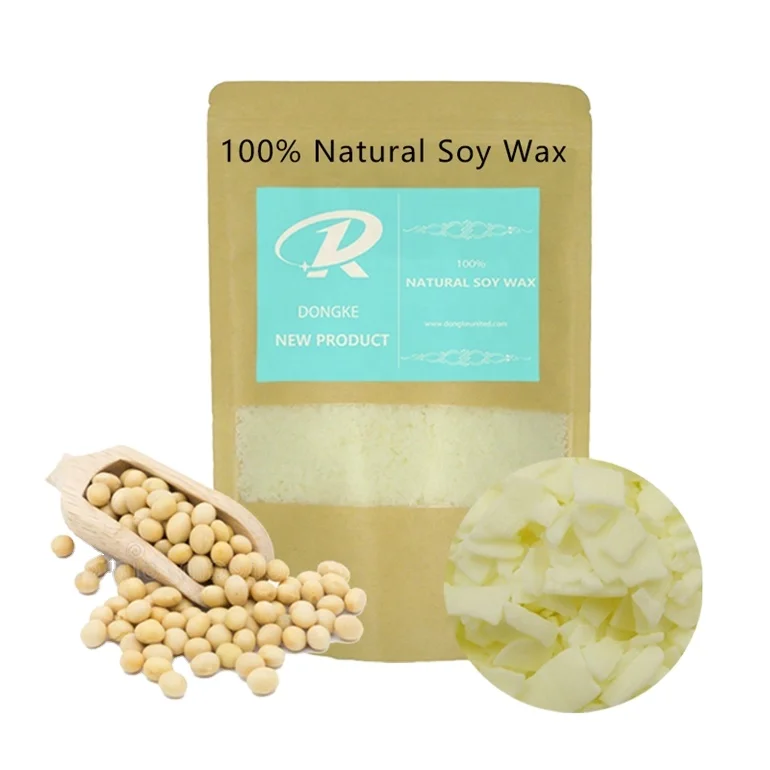 Оптовая продажа 100% натуральный 464 соевый воск хлопья для изготовления свечей
