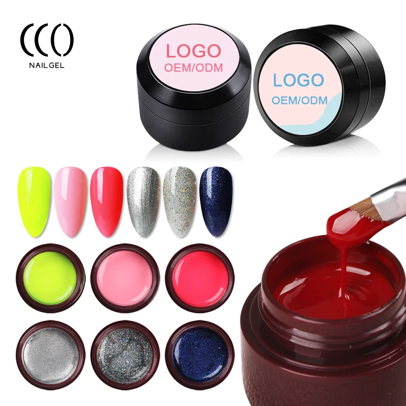 Free Sample Wholesale UV nail gel Supplier Design Soak Off Painting Color Nail Gel polish Lacquer Private Label