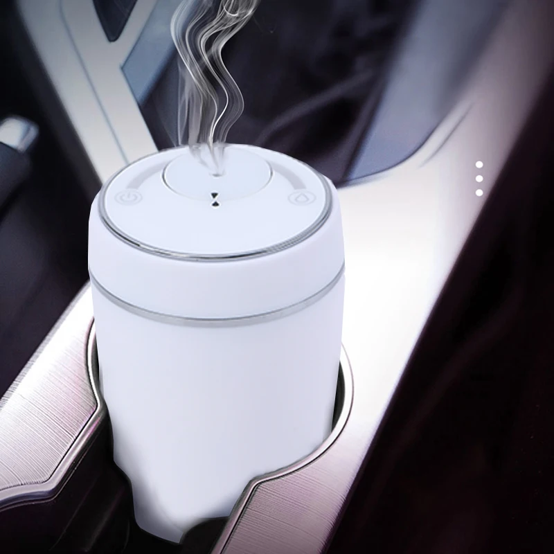 VSCENT Mini Car Aroma Diffuser Machine Essential Oil Electric White Black for Car USB Mini Silent Fragrance no need to Water