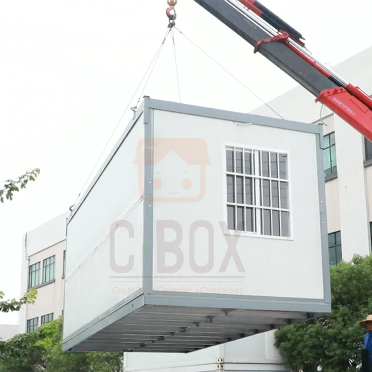 
China Cheap Prefab Metal 10 30 20 40 Feet Living Folding Fabricated Foldable Container House 
