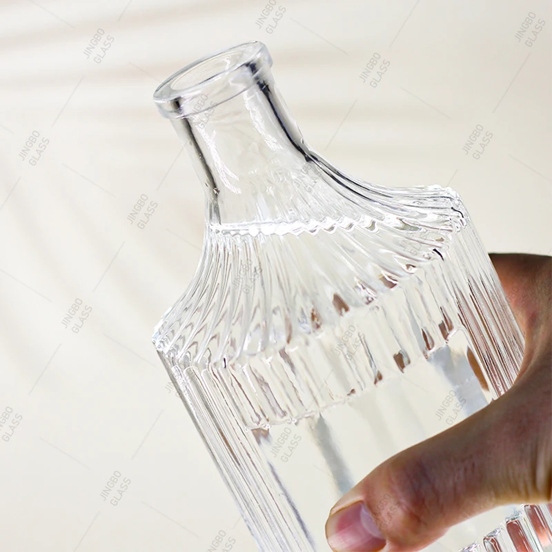 De Lujo 750ml Mezcal Tequila Ron Botella De Vidrio De Vodka Para El Espritu De Licor