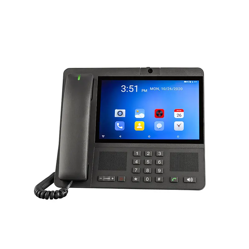  LS830 4 аппарат не привязан к оператору сотовой связи Смарт Android фиксированной беспроводной Настольный телефон 8 дюймов экран видео с VoLTE Wi-Fi BT и точку