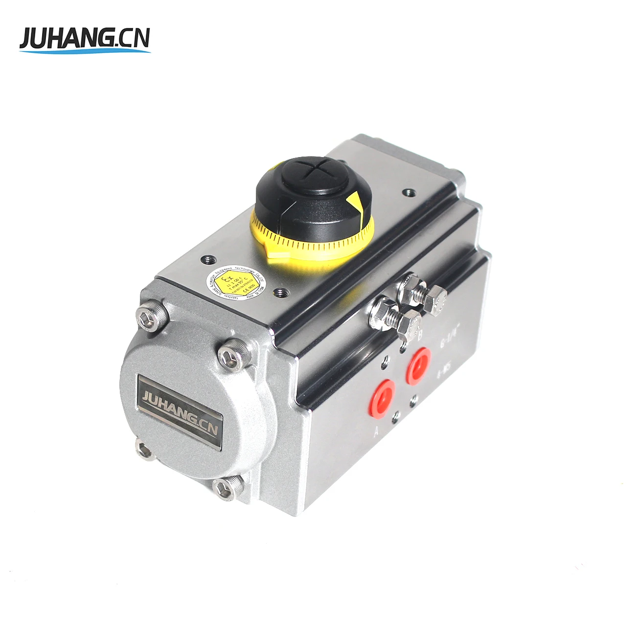 Double Acting SUS304 316 rotary Pneumatic Actuator for ball / butterfly valve