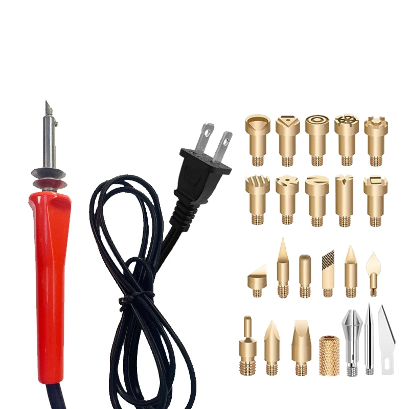 Electric 40W Soldering Gun with Knife Tip DIY Suitable Pencil Grip Handpiece 220V Input Voltage