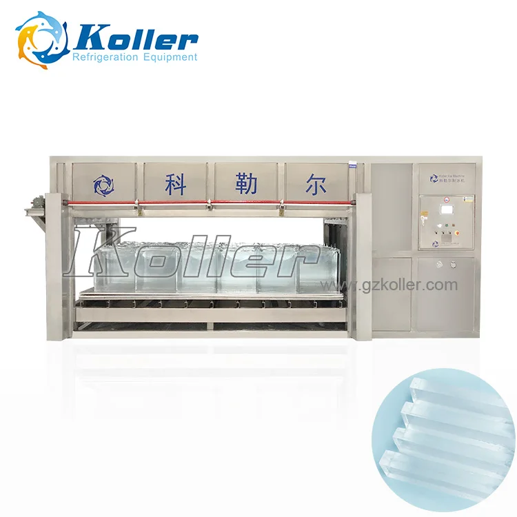 Koller 1 Tons Transparent Ice Block Machine 100% Clear Ball Ice for Drinking Sphere Ice Maker Machine