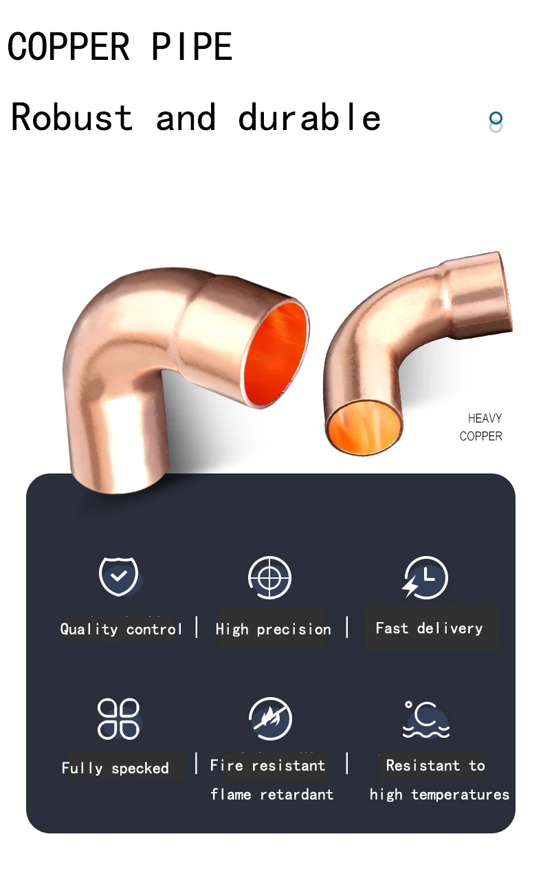 China factory produces and sale copper pipe fittings for various household appliances