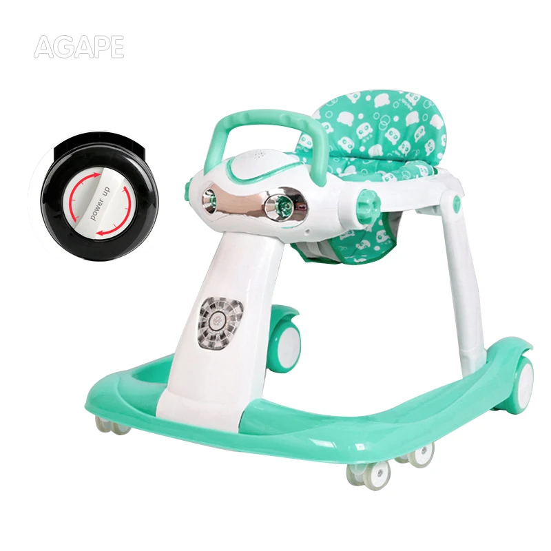 Good Quality Poussette Bebe 3 in 1 Kids Multifunction Baby Walker Foldable Walkers For Babies With Music Wheels And Seats