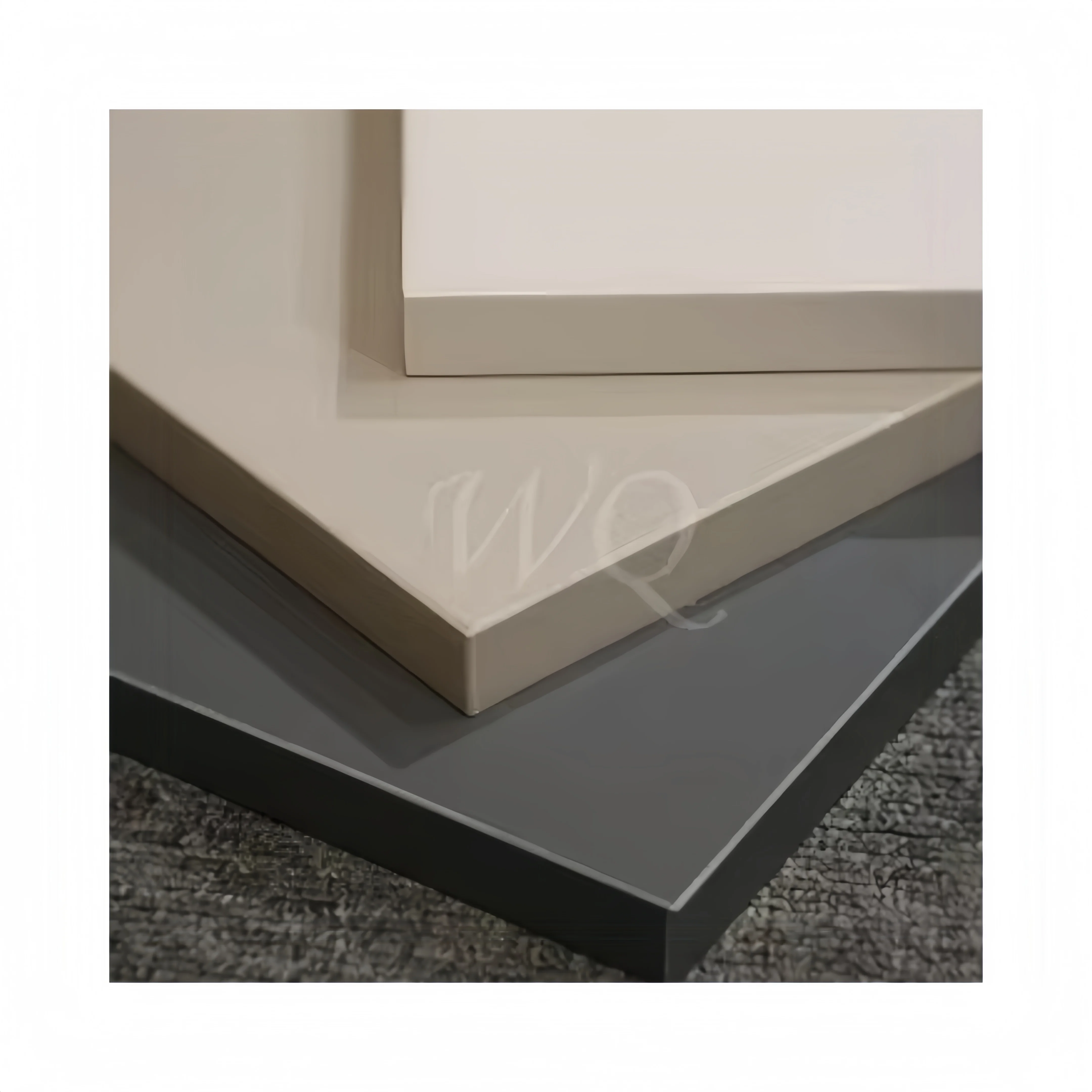 Manufacturers of High-End Waterproof PET MDF  Boards 1220x2440mm with Antibacterial Melamine Lamination Modular Designs