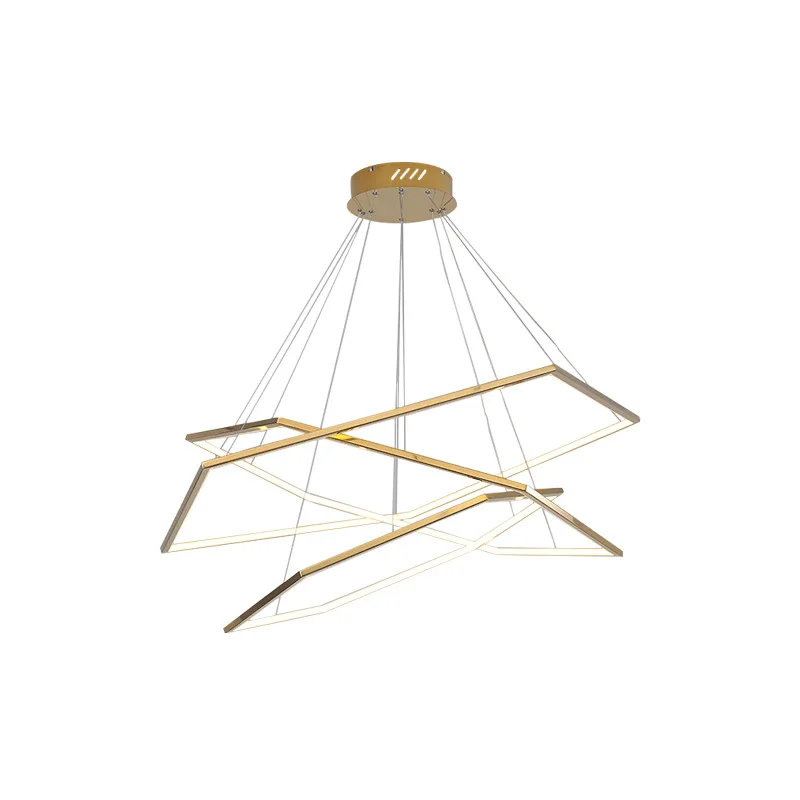 Hanging Lighting Circle Rings Living Room Bedroom Dining Room LED Pendant Lights