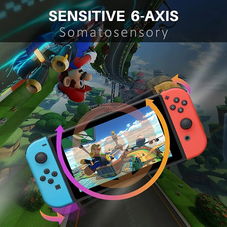 Hot sale joy-con switch controller dual vibration wireless gamepad portable gamepad joystick gamepad controller for Switch NS