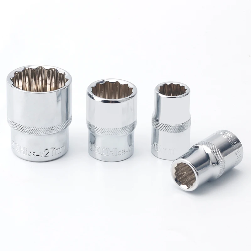 Customized Auto Repair Tool 1/2' Drive 38mm Heavy Duty 12 Angle Plum Blossom Socket