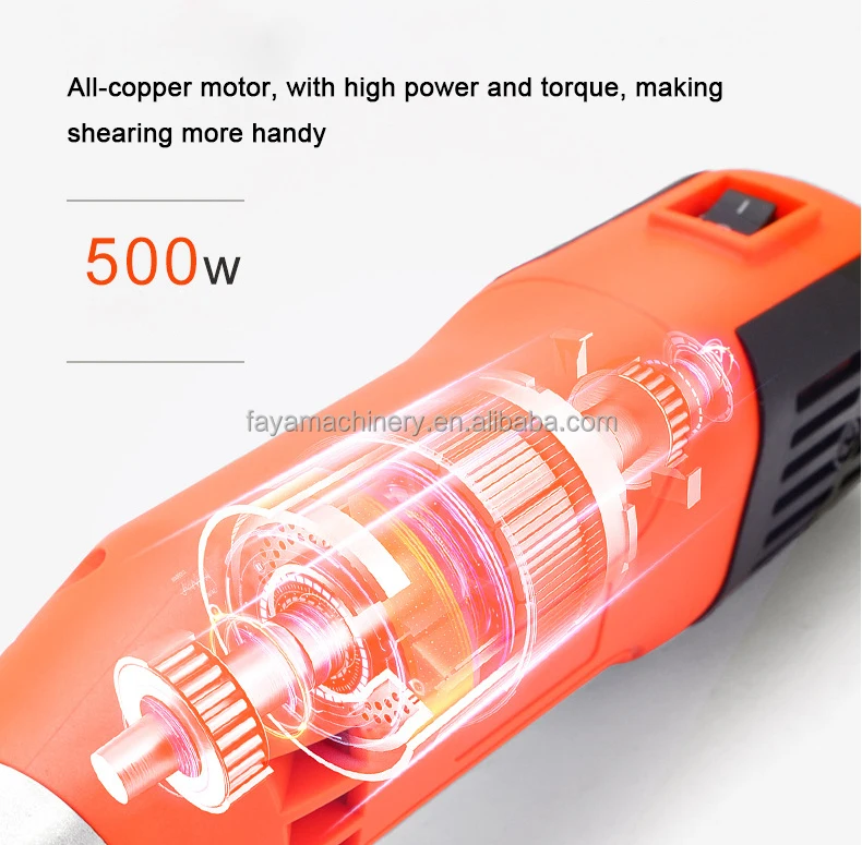 Animal Sheep Hair Cut Wool Shears Machine Sheep Shearing Clipper for farm