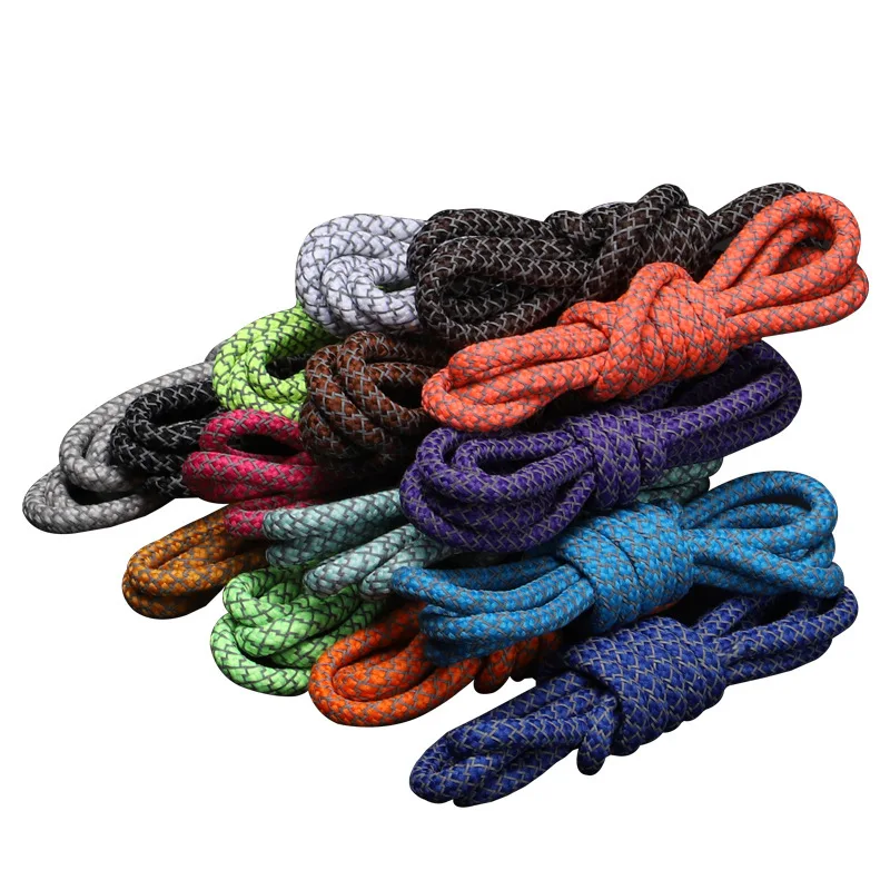 60cm Sneaker Popular Round Reflective Rope Shoelaces Amazon Hot-selling 350 V2 Shoe Laces