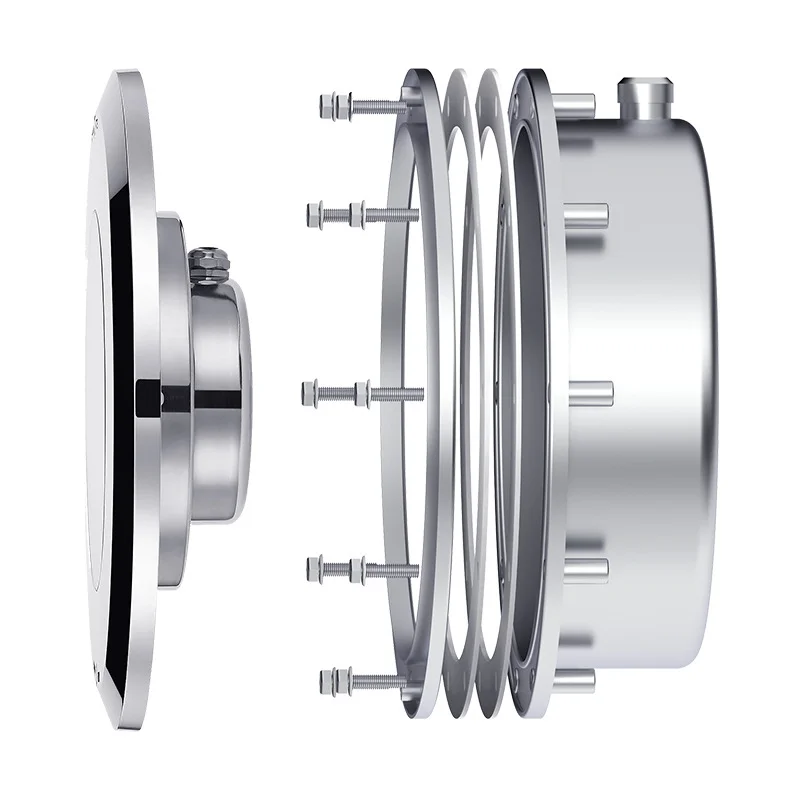 High Power Pool Light Buried Lamp Manufacturers Wholesale RGB Color for Courtyard Fish Pond Landscape Pool Light Is Small Angle