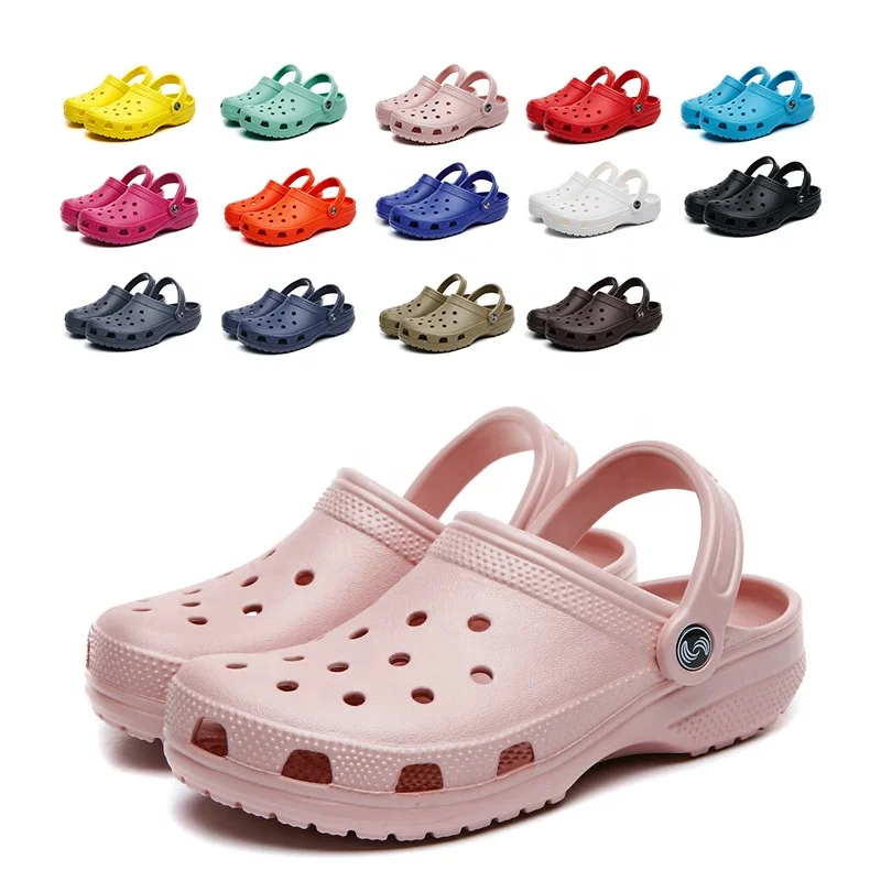 
Newest Cute Slippers For Women Slip On Flat Heel Sandals Cute Garden Crocse Classic Women Sandals 