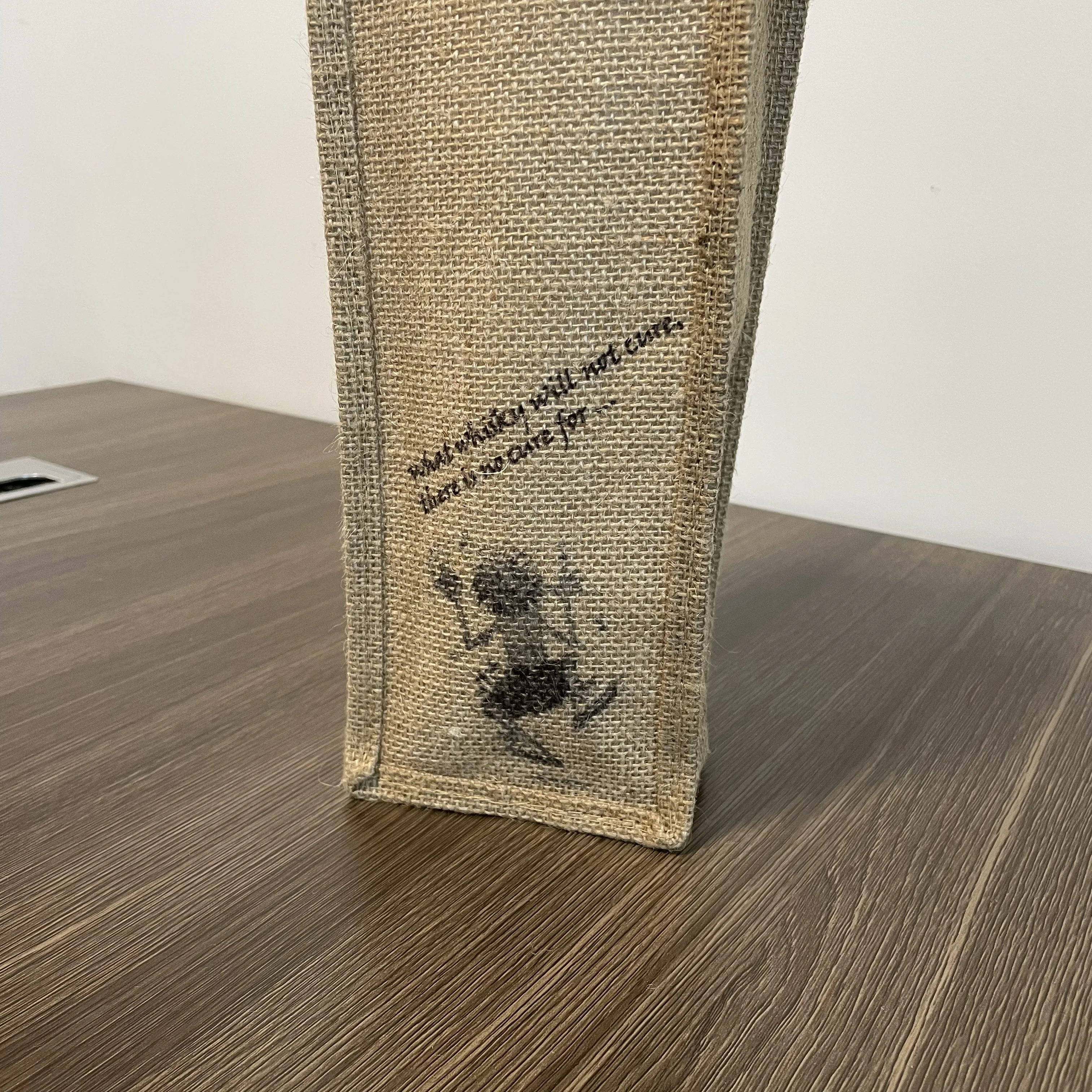 Personalized Wine Bags Jute Burlap With Logo Jute Jar Wine Bags Linen Jute Wine Bag Beer