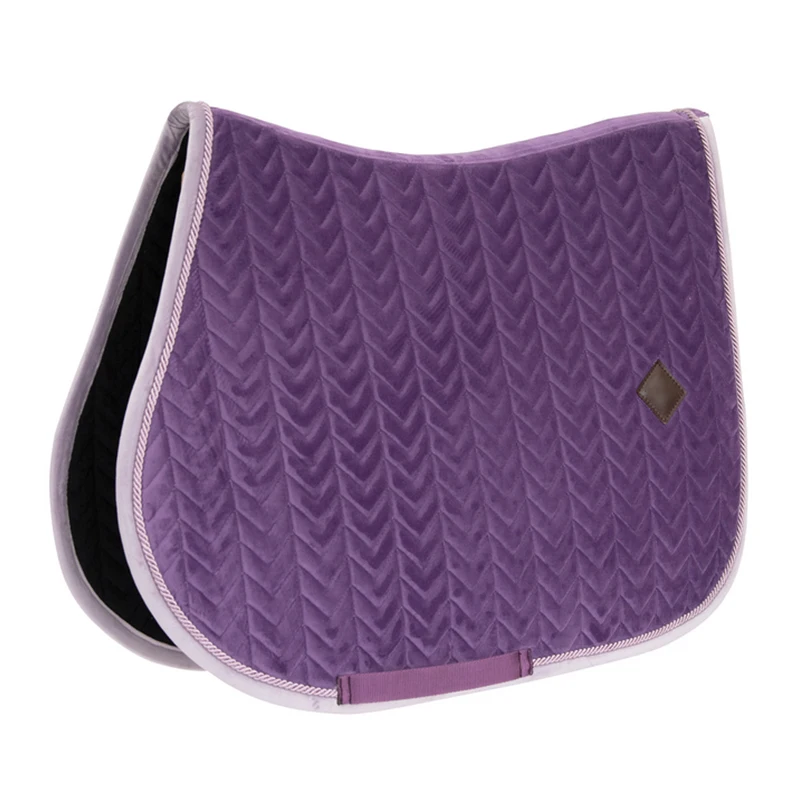 Customized Colors Luxury Western Horse Racing Equestrian Dressage Saddle Pads Wholesale