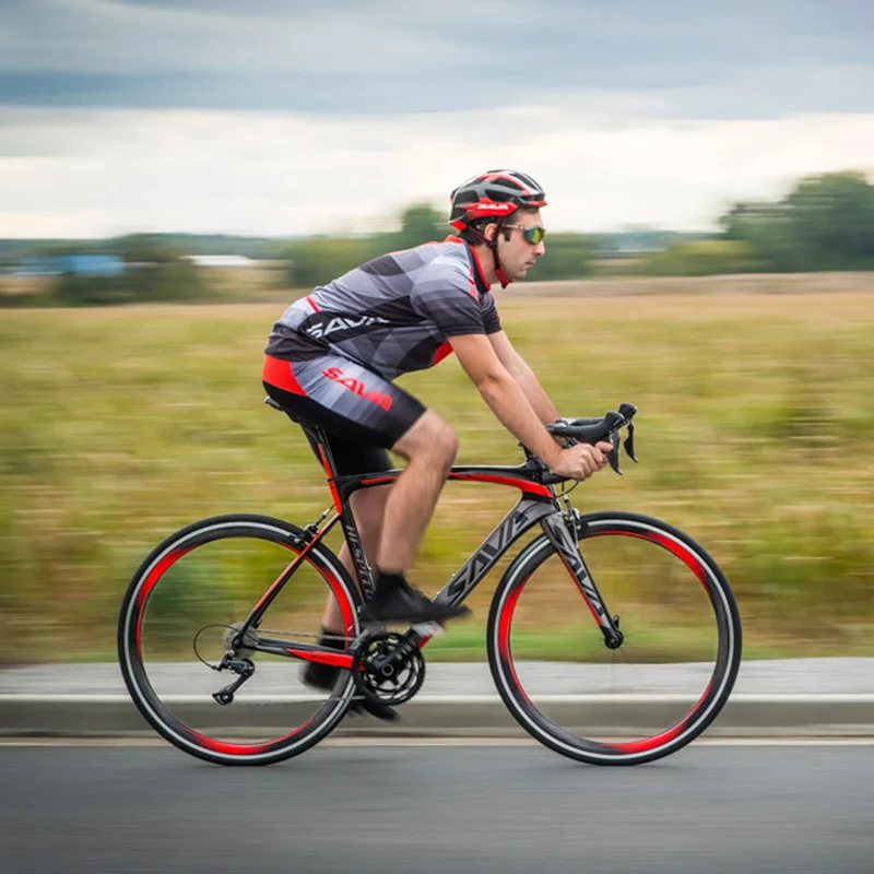 SAVA Road Bike 700c Carbon Road bike Speed Carbon Road Bicycle Carbon Bike with shimano 105 r7000 groupset bicicleta