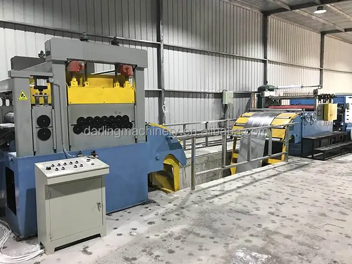 stainless steel coil decoiler cut to length machine cut to length line