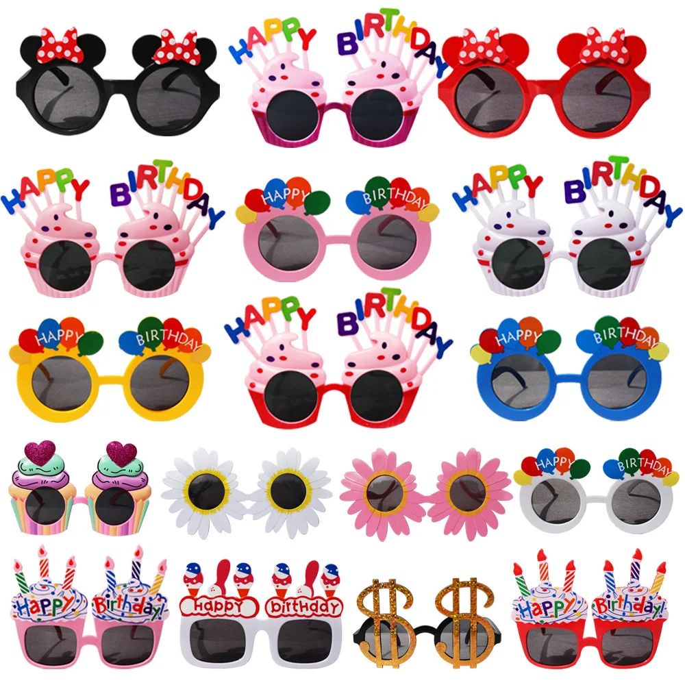 Funny Birthday Party Kids Glasses Party Supplies Happy Birthday Glasses Photo Booth Props