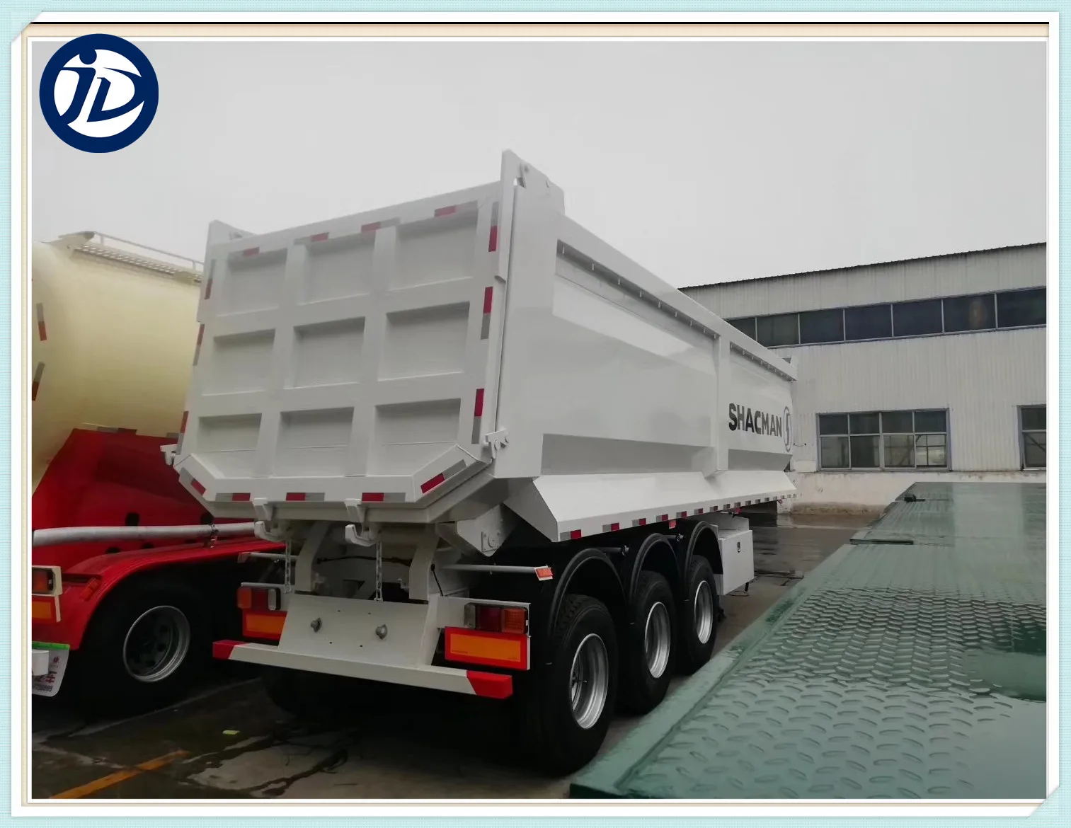 New  Customization 25 Tons 100 Tons Dump Tipper Trailer Tipping Truck Semi Trailer