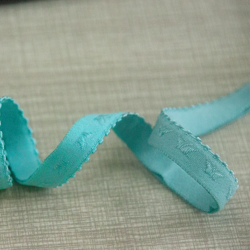 
Y fold edging elastic picot elastic under garment edge covered sewing elastic 