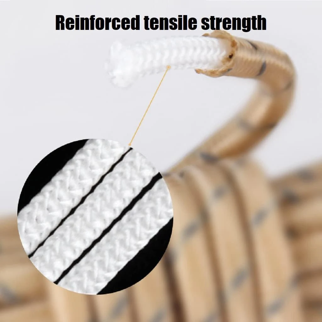 Tent Wind Ropes with Tensioners Cord Adjuster, 4pcs 13ft Reflective Rope for Camping, Hiking