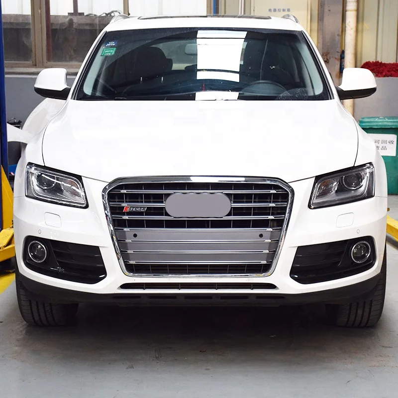 2013+ SQ5  Front Grill For sq5 q5 Audi 8r Upgrade SQ5 2013-2017 Chrome And Gloss Black