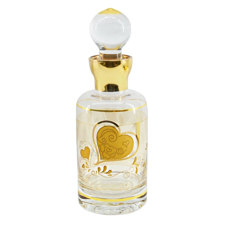 Arabic Style Perfume Bottle of Handmade Eco-friendly  Glass Perfume Bottle