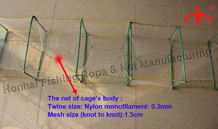 2019-2020 Newly fast delivery product wholesale aquaculture trap,fishing trap for crab lobster shrimp RB 1.5*8