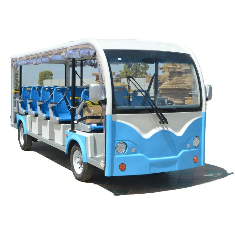 Factory supply 23 seats electric shuttle bus for sale