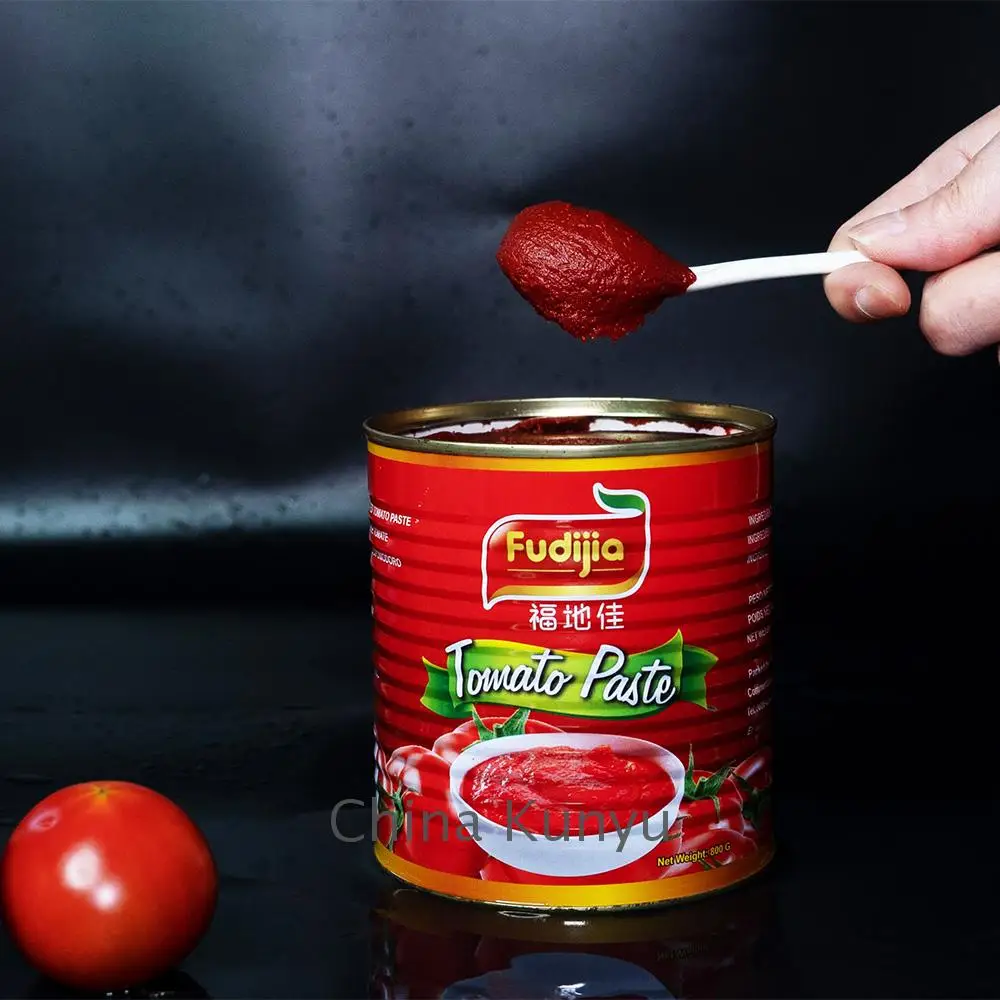 2023 New Arrival Crop Sweet Taste Quality easy open Canned Tomato Paste wholesale price