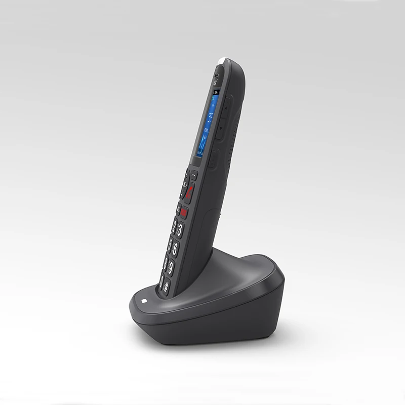 Chinese factory Cordless Wireless WiFi VoIP Phone LTE 4G 3G GSM Network Fixed Big Button Big Font IP SIP Phone Elderly phones