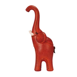 Resin red elephants animal home decorations  figurines resin elephants sculptural craft & gift