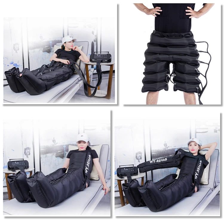 Medical Device CE Approved Physical Therapy Equipments Electric Plastic VU Air Compression Therapy System Nylon Drainage Device