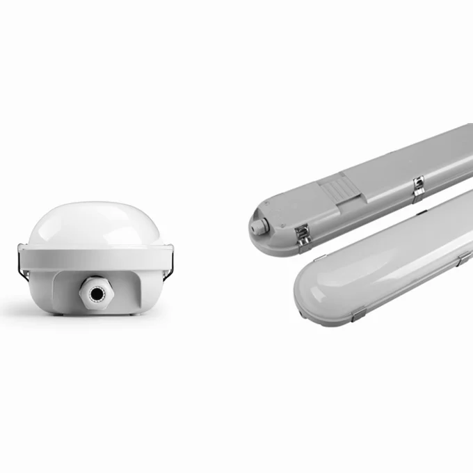 Осветительная арматура Eslas ABS PC Base IP65 водонепроницаемая светодиодная со склада ip65 лампа с защитой