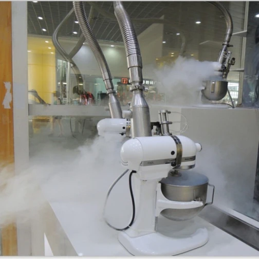 Ice Cream Parlor Equipment Dragon Breath Nitrogen Ice Cream Maker