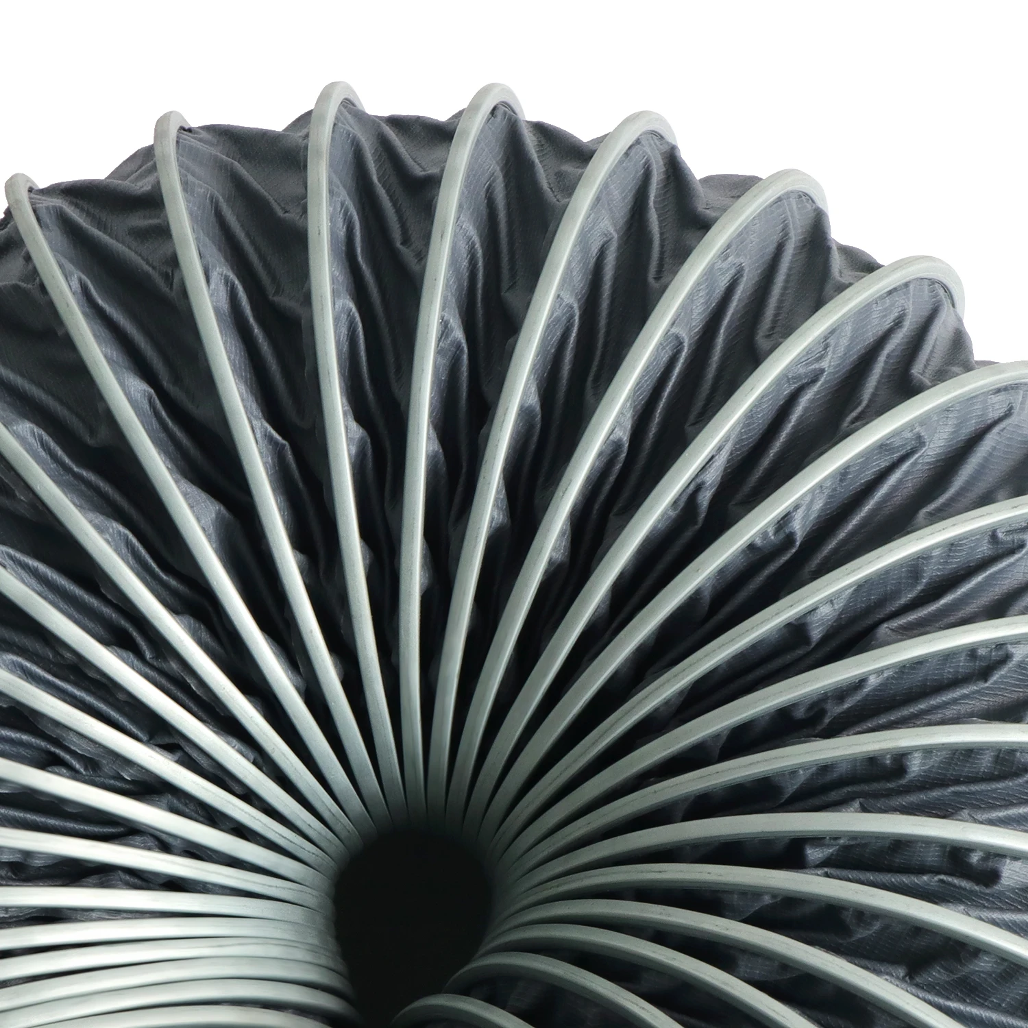 High Temperature Tearing Resistant PVC fabric Air duct hose Polyester Fabric Nylon Clamped Duct